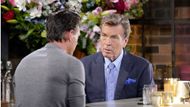Jack (Peter Bergman) has given time, love, and money to Billy (Jason Thompson) on The Young and the Restless | Image: JPI