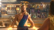 Thor is held captive in this frame. (Image via Marvel Entertainment)