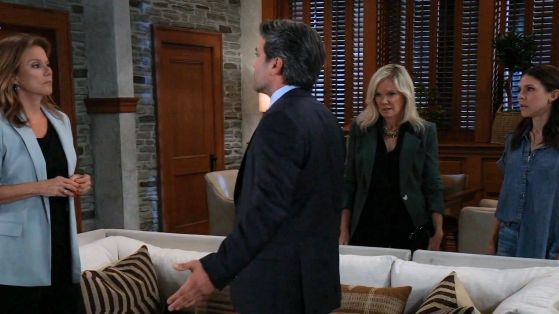Dante was surprised by Alexis&#039; house guest | Image: ABC