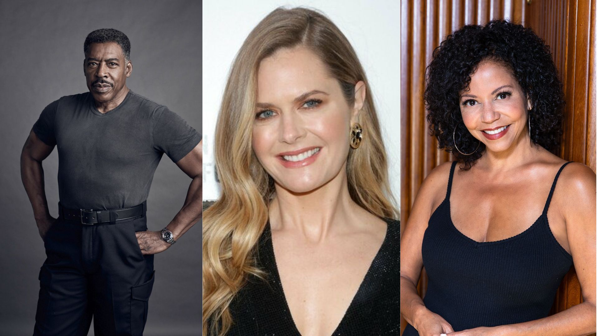 Ernie Hudson, Maggie Lawson, and Gloria Reuben | Images via IMDB