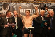 Ricky Hatton & Vyacheslav Senchenko Weigh In - Source: Getty