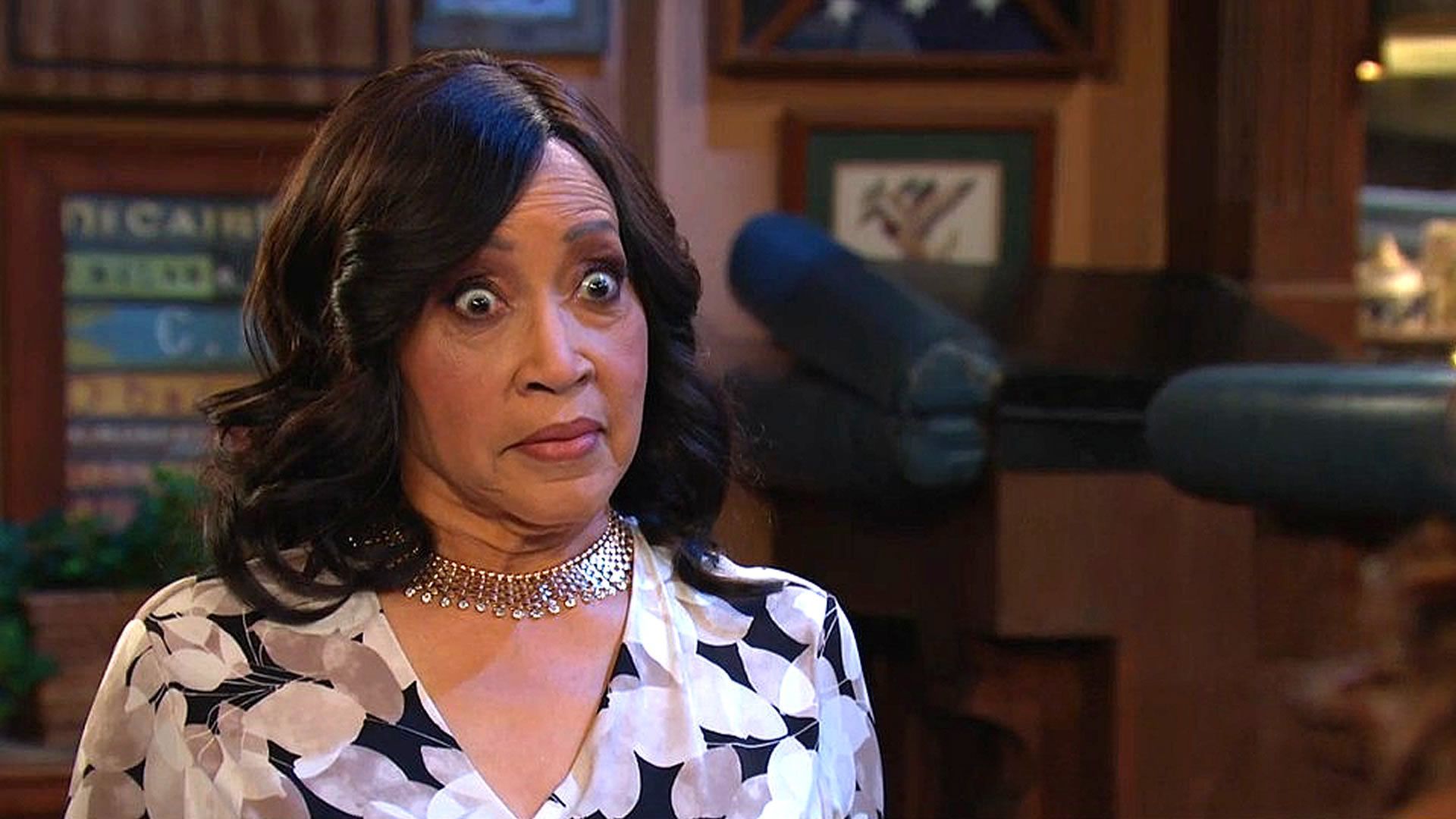 Days of Our Lives&#039; Paulina looking shocked | Image Source: Peacock