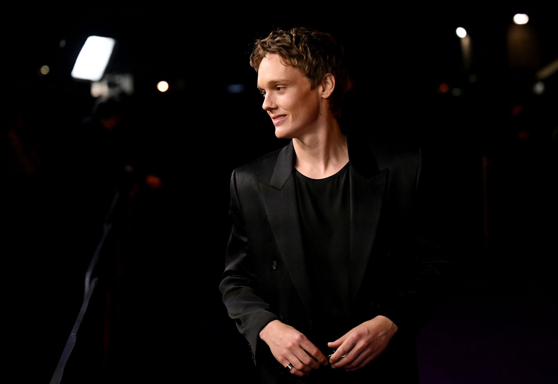 Hunter Doohan attends the Wednesday Season 2, Part 2 &#039;Wednesday Island Fan Event&#039; (Source: Getty)