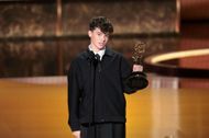Owen Cooper at Emmys 2025 (Myung J. Chun / Los Angeles Times via Getty Images)