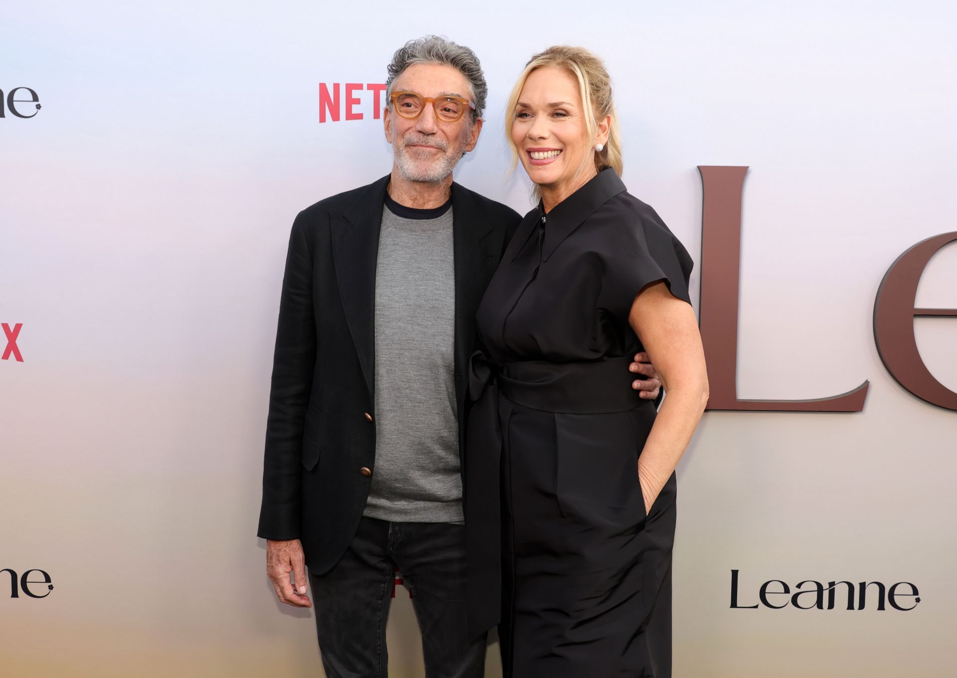 Chuck Lorre and Leanne Morgan at the Los Angeles Premiere of Netflix&#039;s &ldquo;Leanne&quot; - Source: Getty