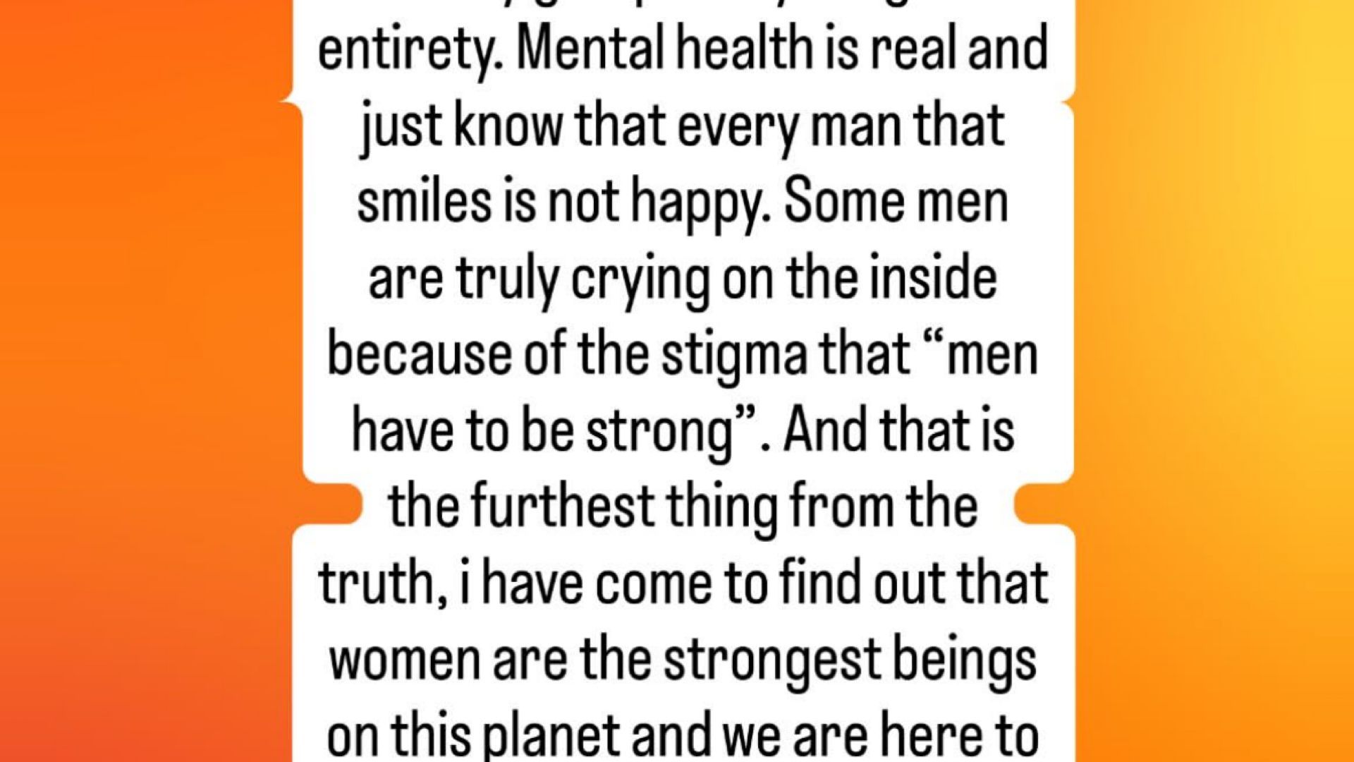 Omi in a hellcat&#039;s emotional post on Instagram (Image via Instagram/@omi_in_a_hellcat)
