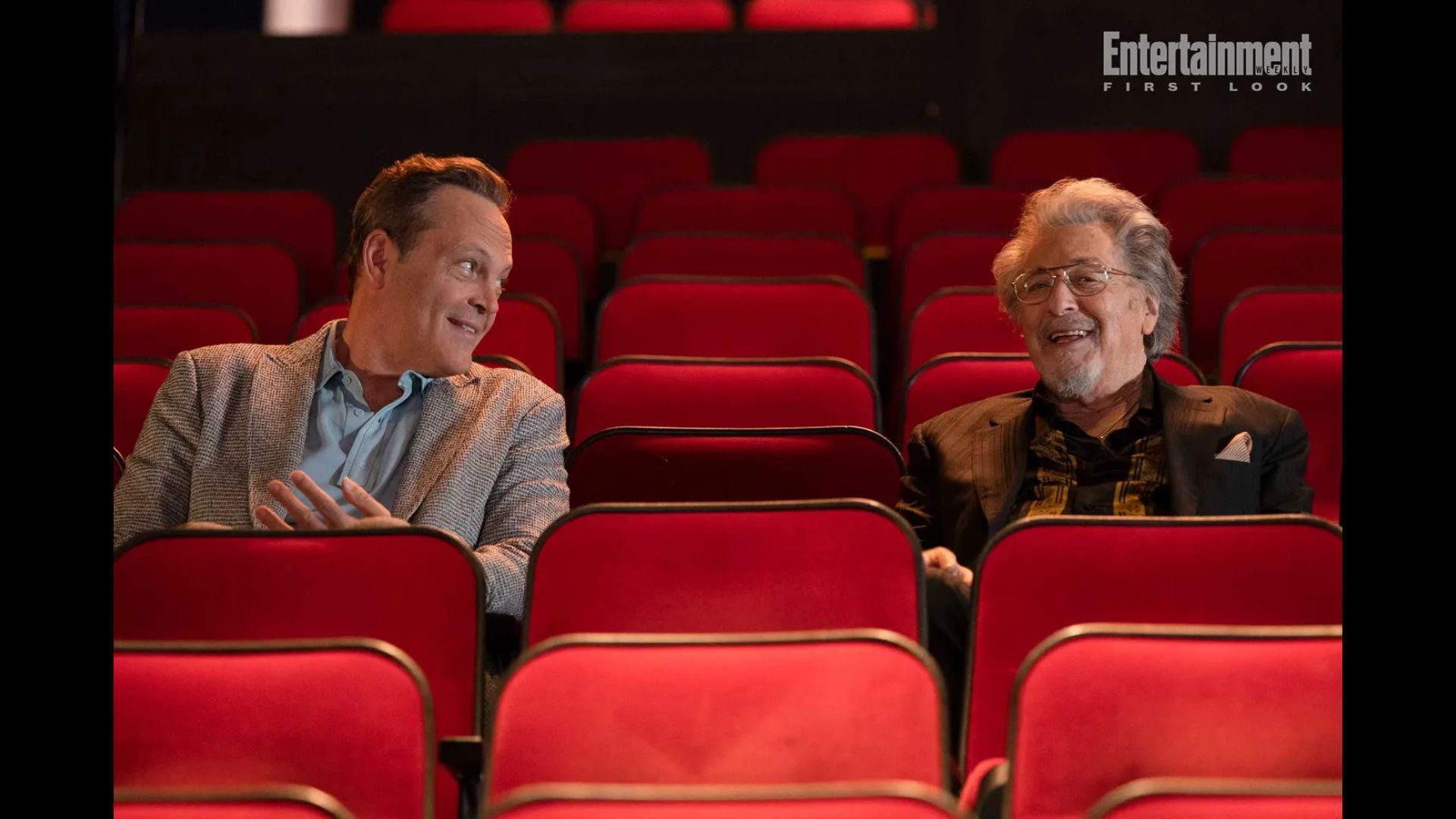 Vince Vaughn and Al Pacino in Easy&#039;s Waltz | Image via Nigel Bluck for EW