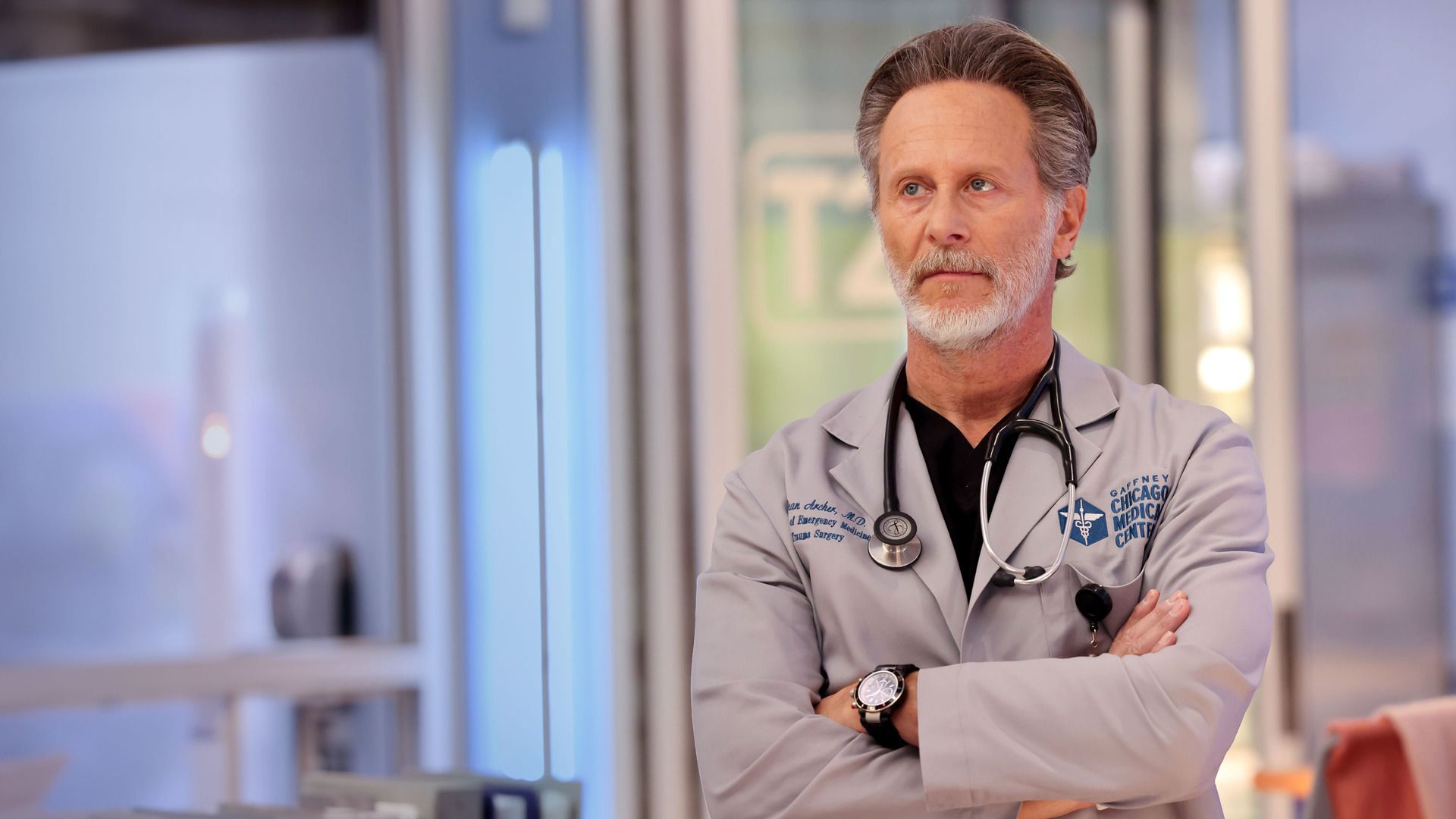 Dr. Dean Archer from Chicago Med (Image via Amazon Prime Video)