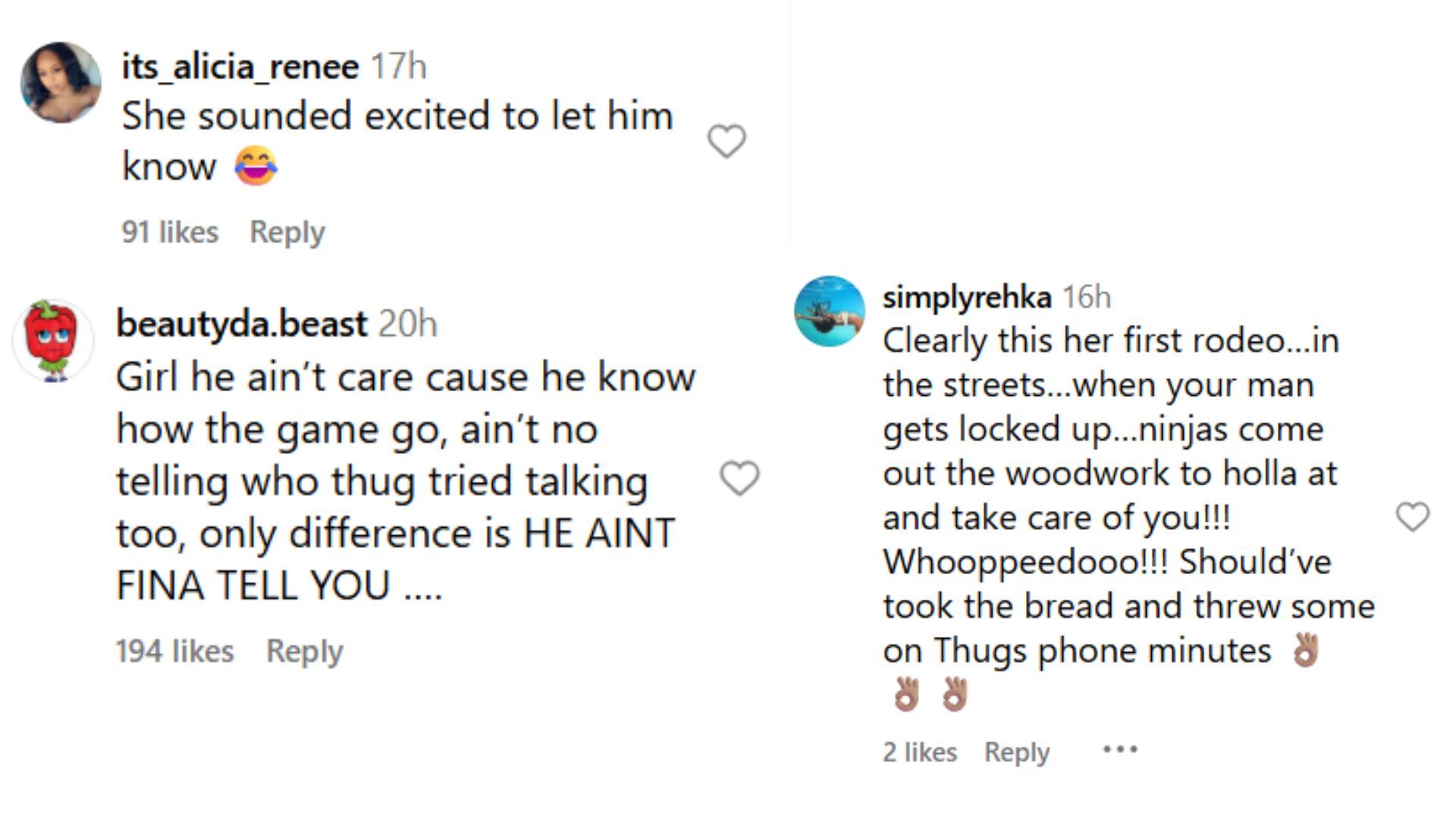 Netizens react (Image via Instagram/@livebitez)