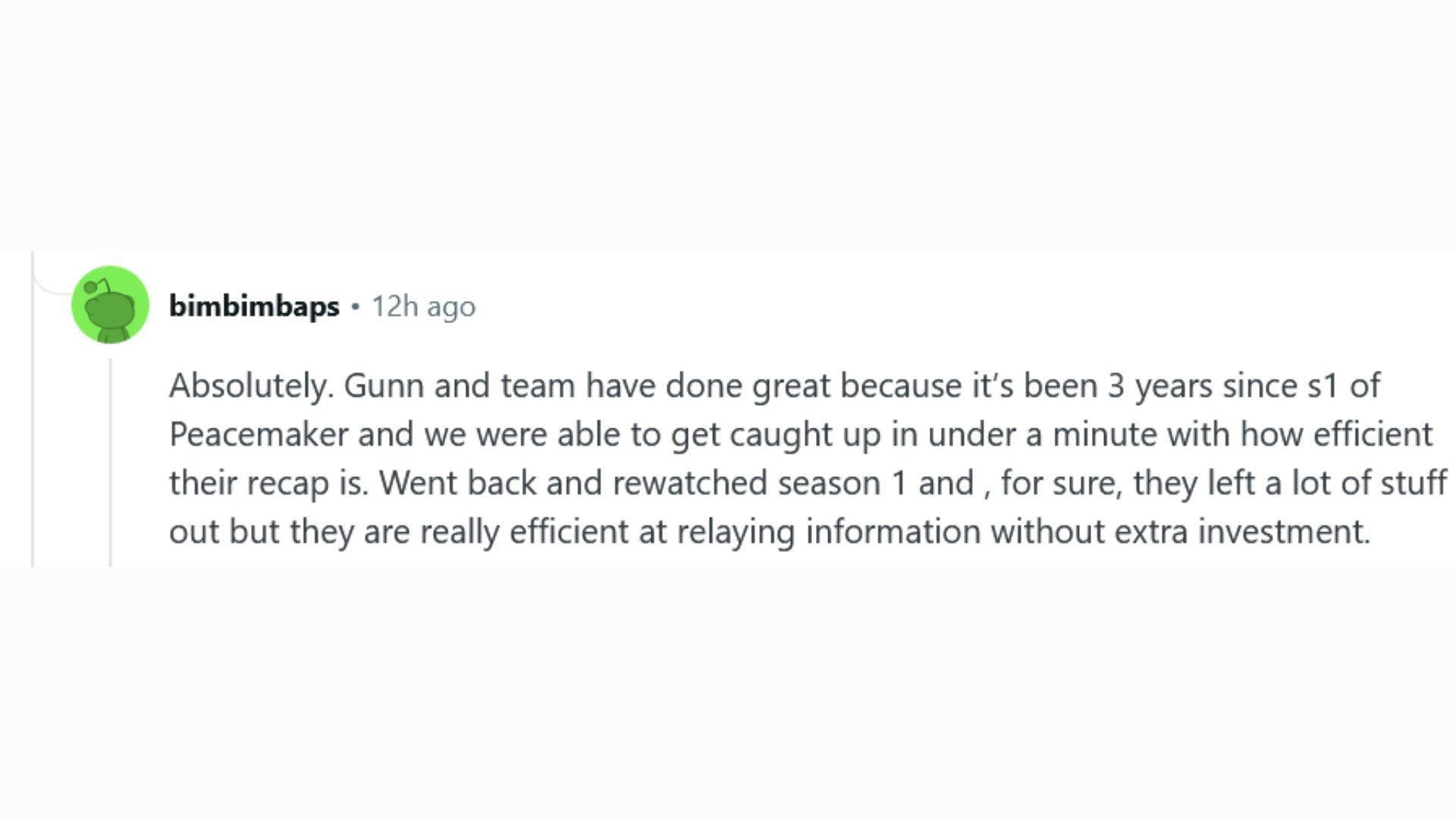 bimbimbaps on Reddit about Man of Tomorrow x Peacemaker Season 2