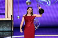 Cristin Milioti at Emmys 2025 (Myung J. Chun / Los Angeles Times via Getty Images)