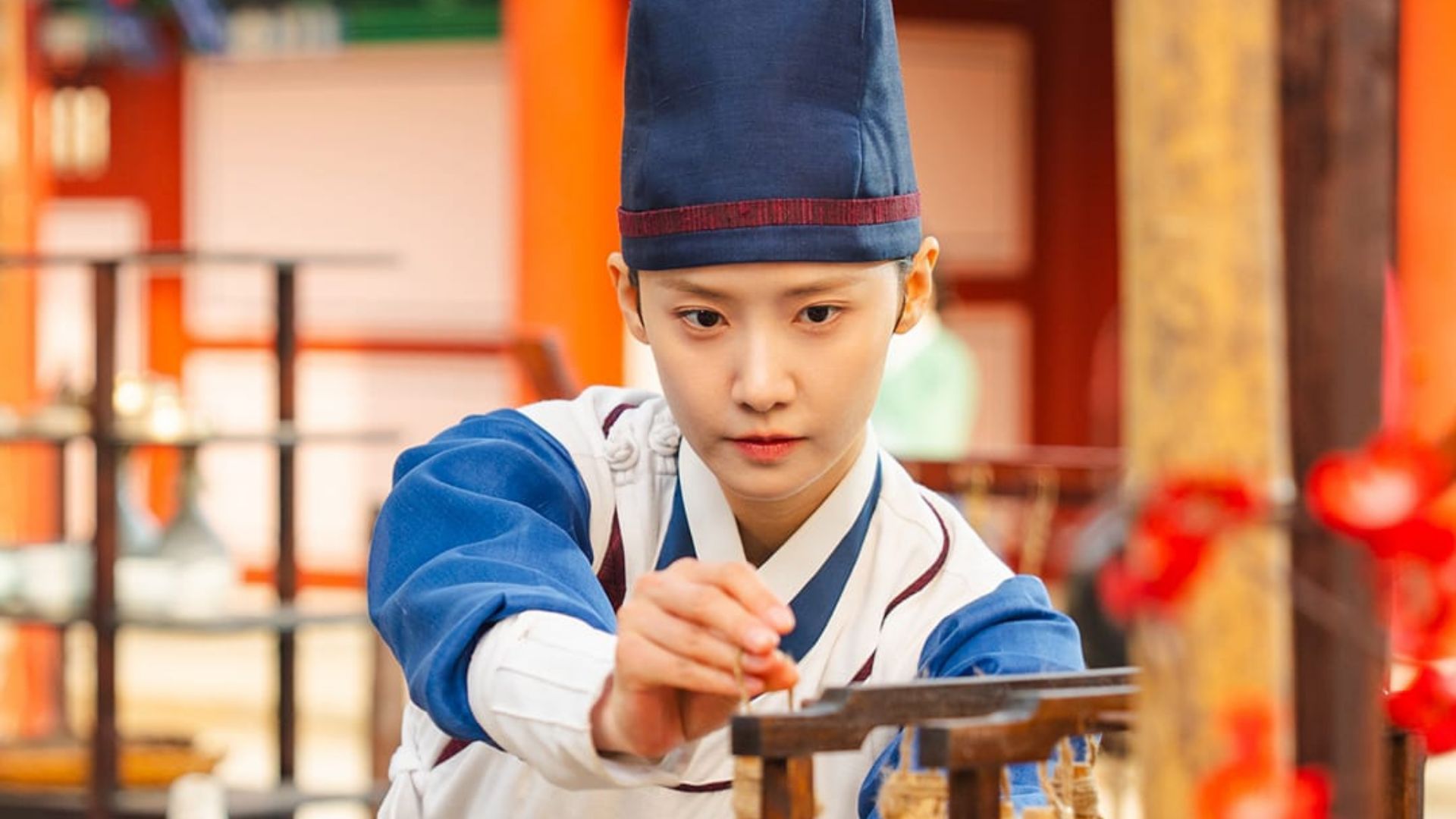 Yeon Ji-young during the cook-off (Image via tvN)