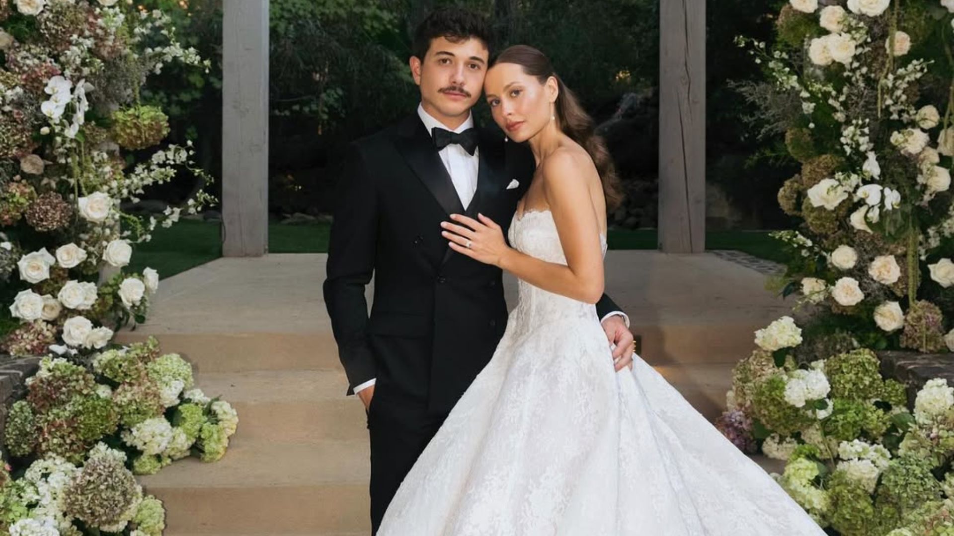 Natasha Bure and Bradley Steven Perry (Image via Instagram/natashabure)