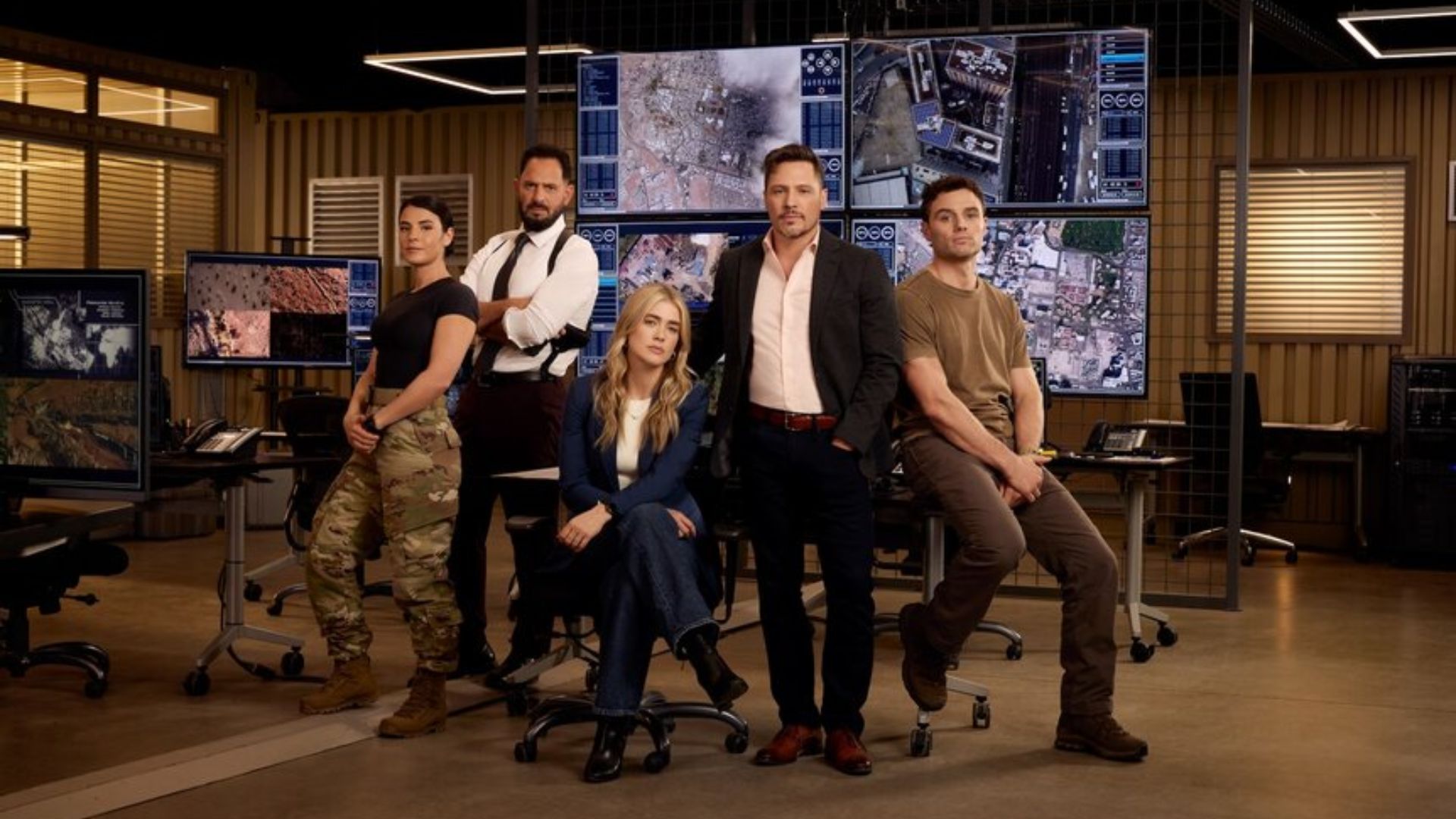 The Hunting Party cast (Image via NBC)