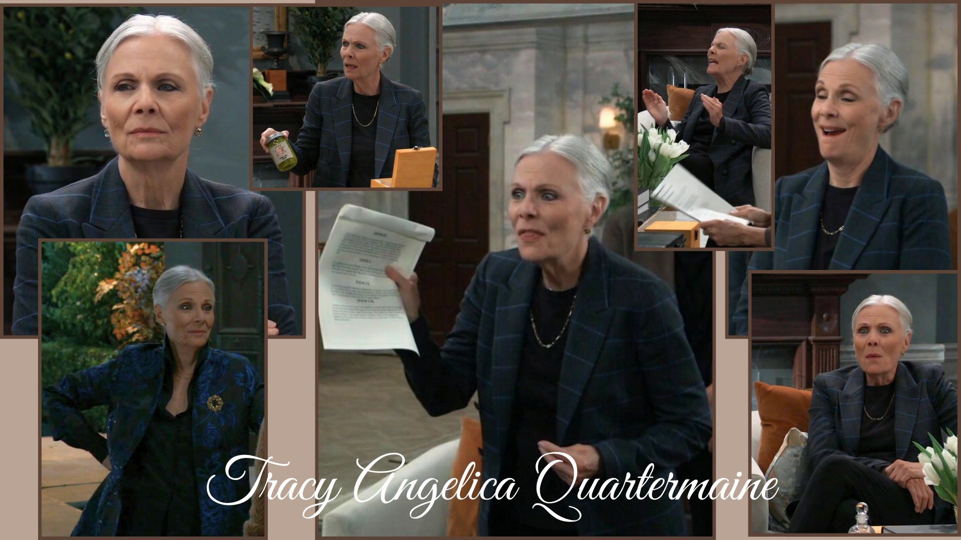The incomparable Tracy Angelica Quartermaine on General Hospital | Image: ABC