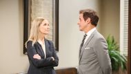 Chris (Lauralee Bell) and Michael (Christian LeBlanc) have been allies and adversaries on The Young and the Restless | Image: JPI