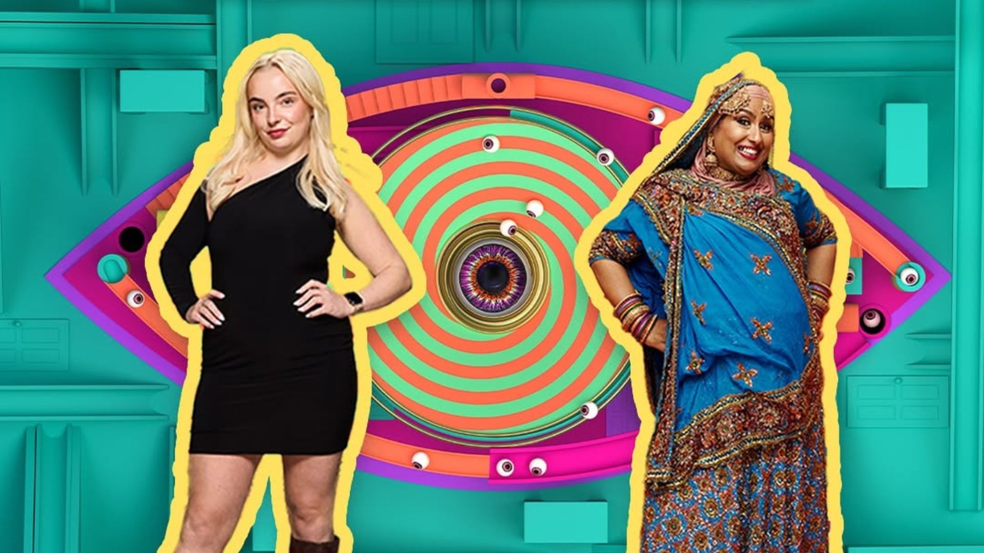 Emily and Farida returns to the Big Brother UK house | Image via Instagram/ @bbuk