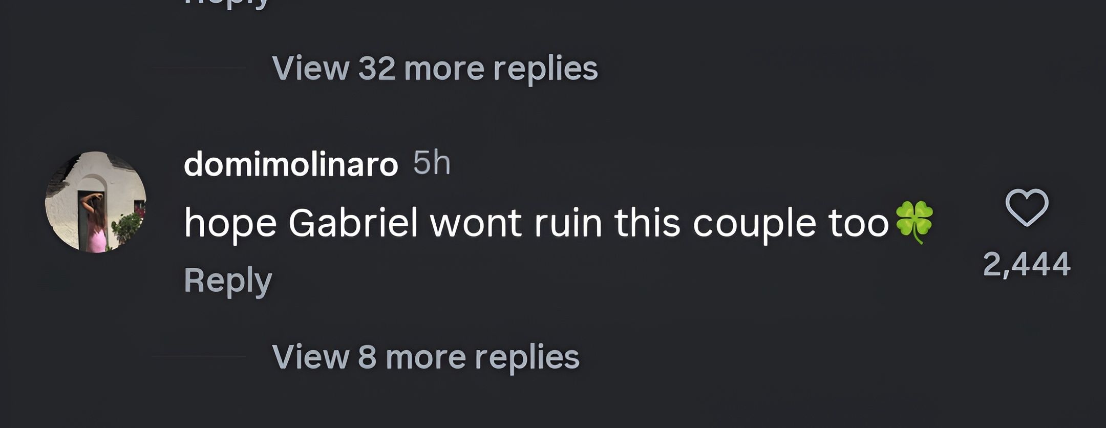 A comment on the official teaser