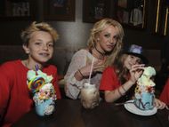 Britney Spears Enjoys A Family Outing At Planet Hollywood Disney Springs - Source: Getty