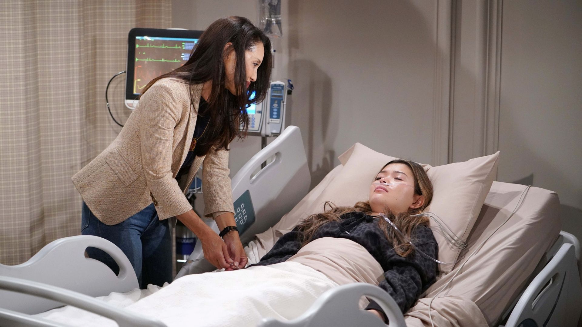 The Bold and the Beautiful: Li nurses Luna back to health in secret | Image: JPI