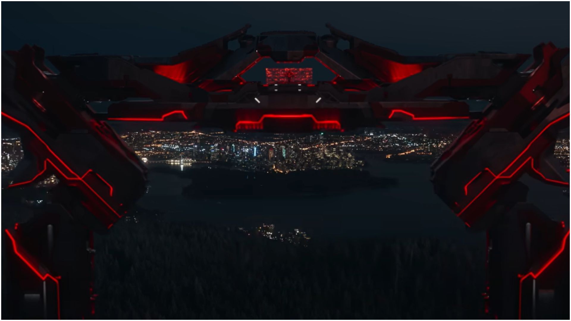 A still from Tron: Ares | Image via Disney YouTube