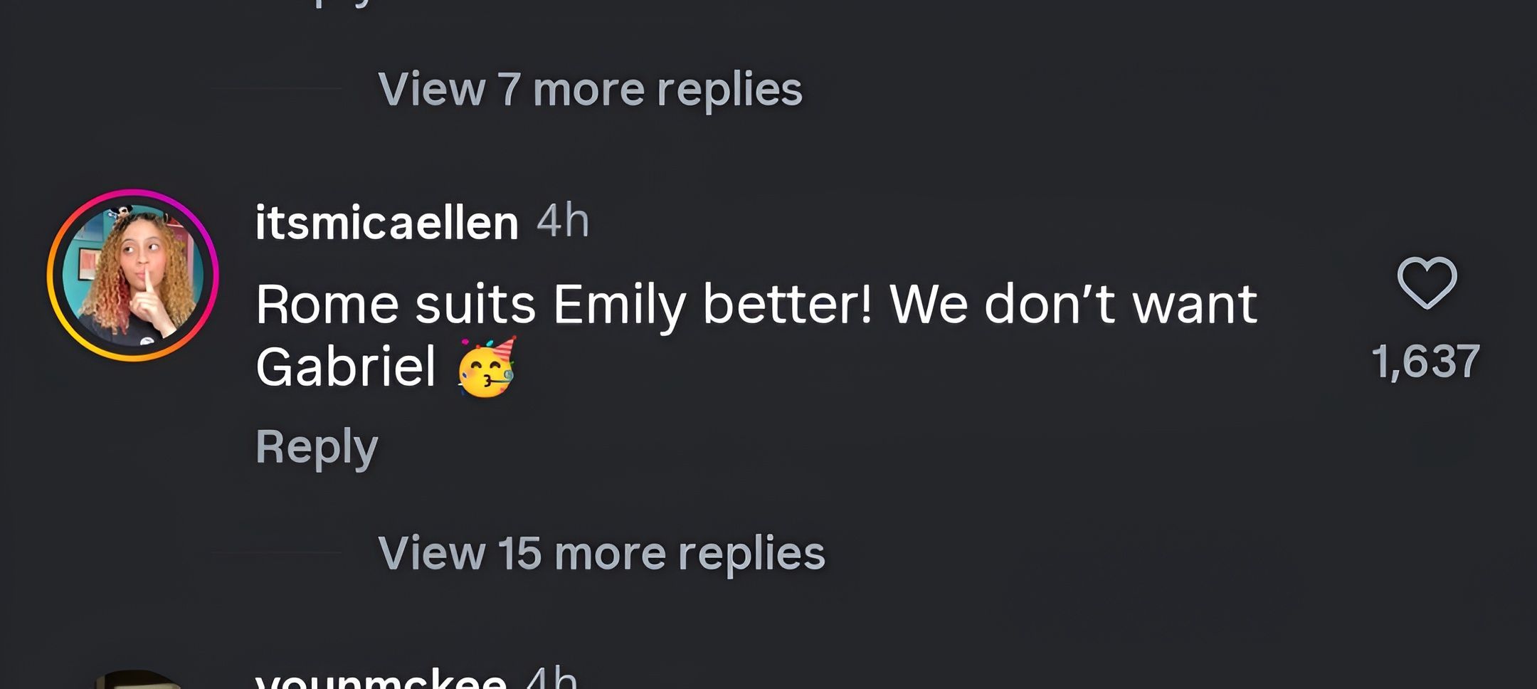 A comment on the official teaser