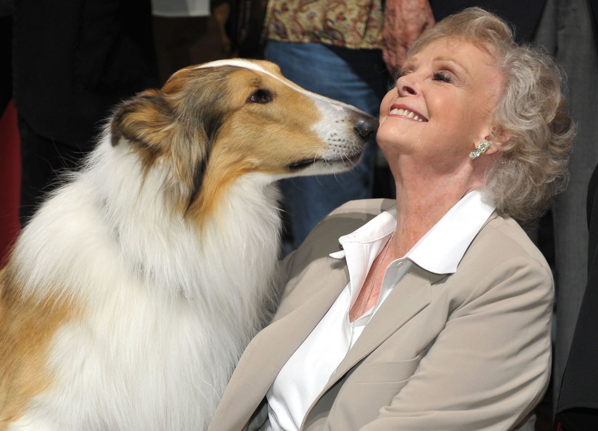 Dedication Ceremony For 44-Cent &quot;Early TV Memories&quot; First-Class Stamps - Source: Getty