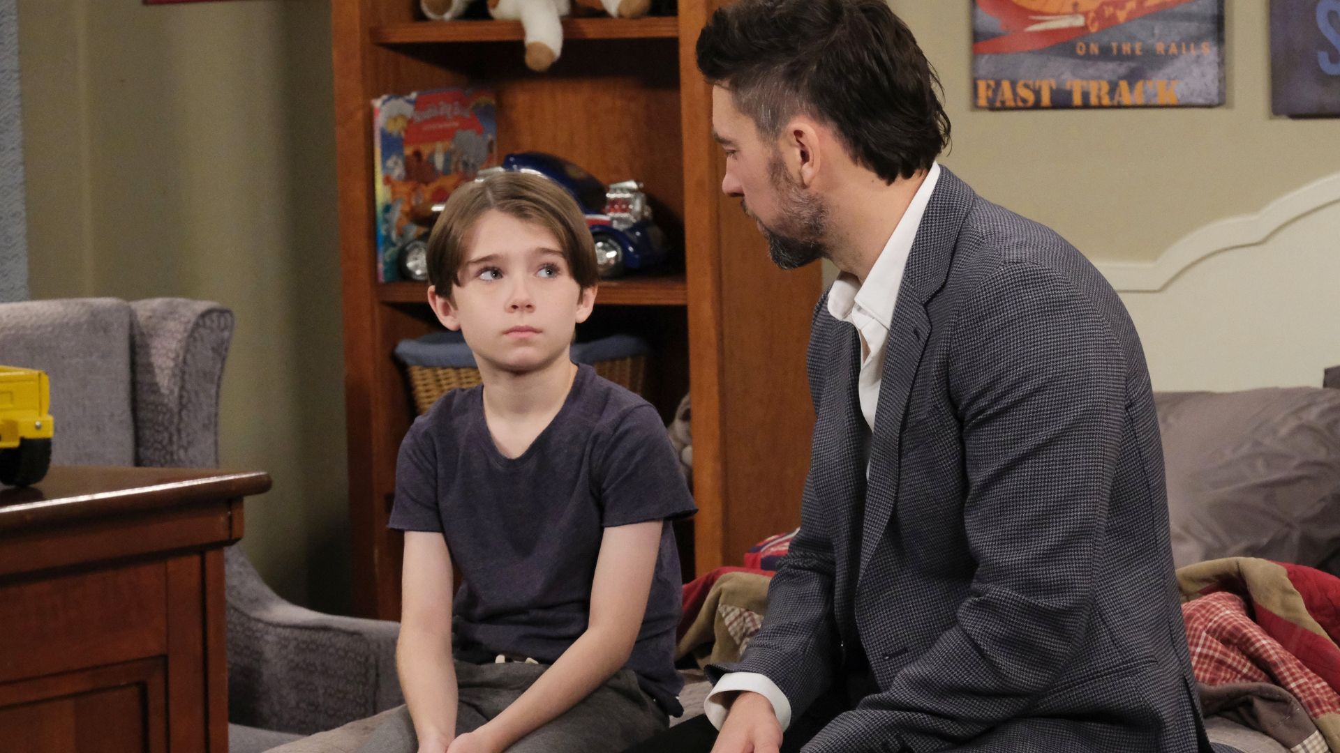 Chad has a talk with Thomas on Days of our Lives | Image: JPI