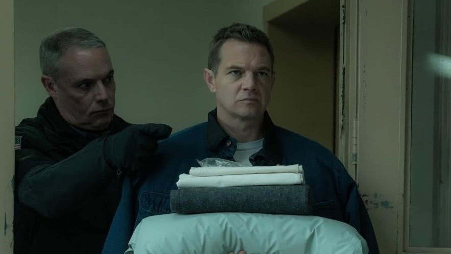 Kyle McLusky in Mayor of Kingstown Season 4 (Image Via Instagram/@mrtaylorhandley)