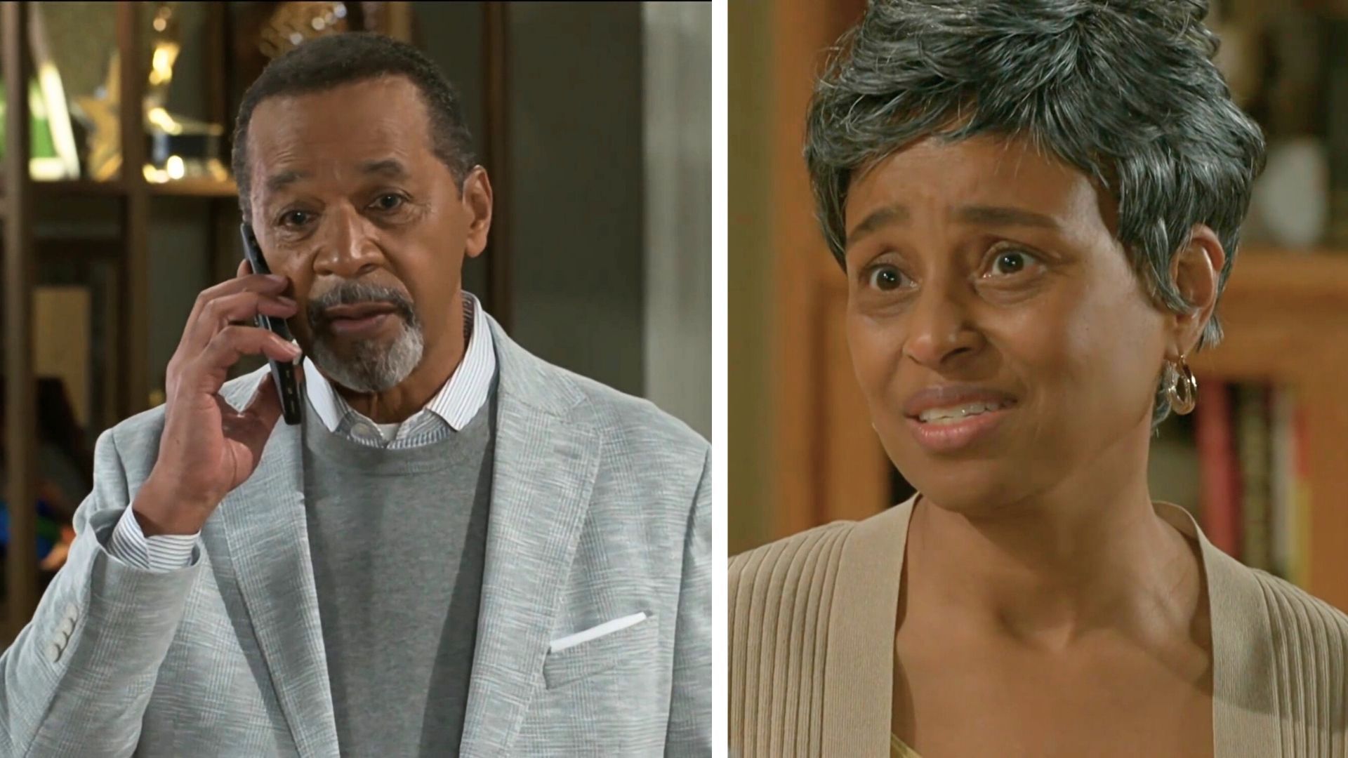 Beyond the Gates: Was vernon talking to Peaches about Leslie? | Image: CBS