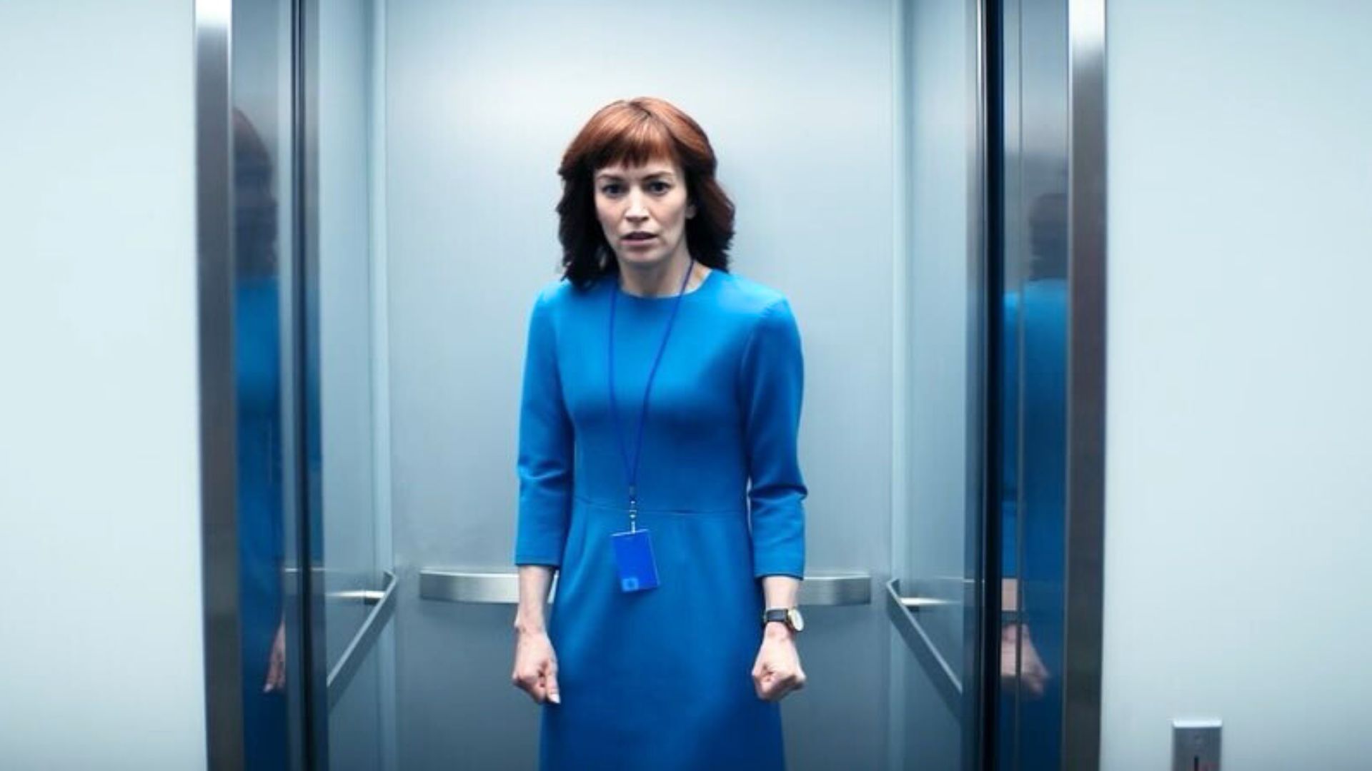 Britt Lower in Severance | Image via Instagram: appletv