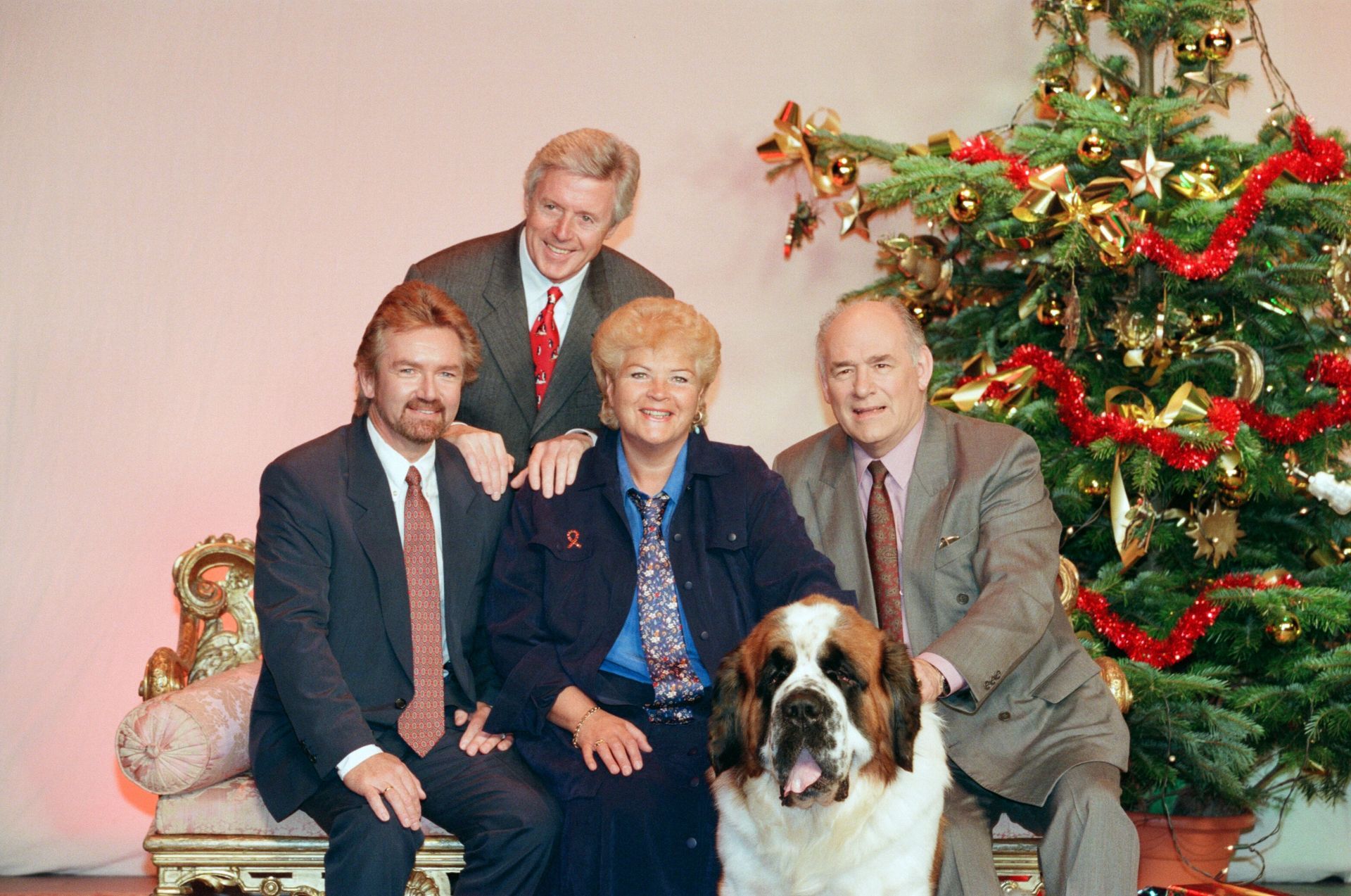 BBC christmas photocall 1995 - Source: Getty