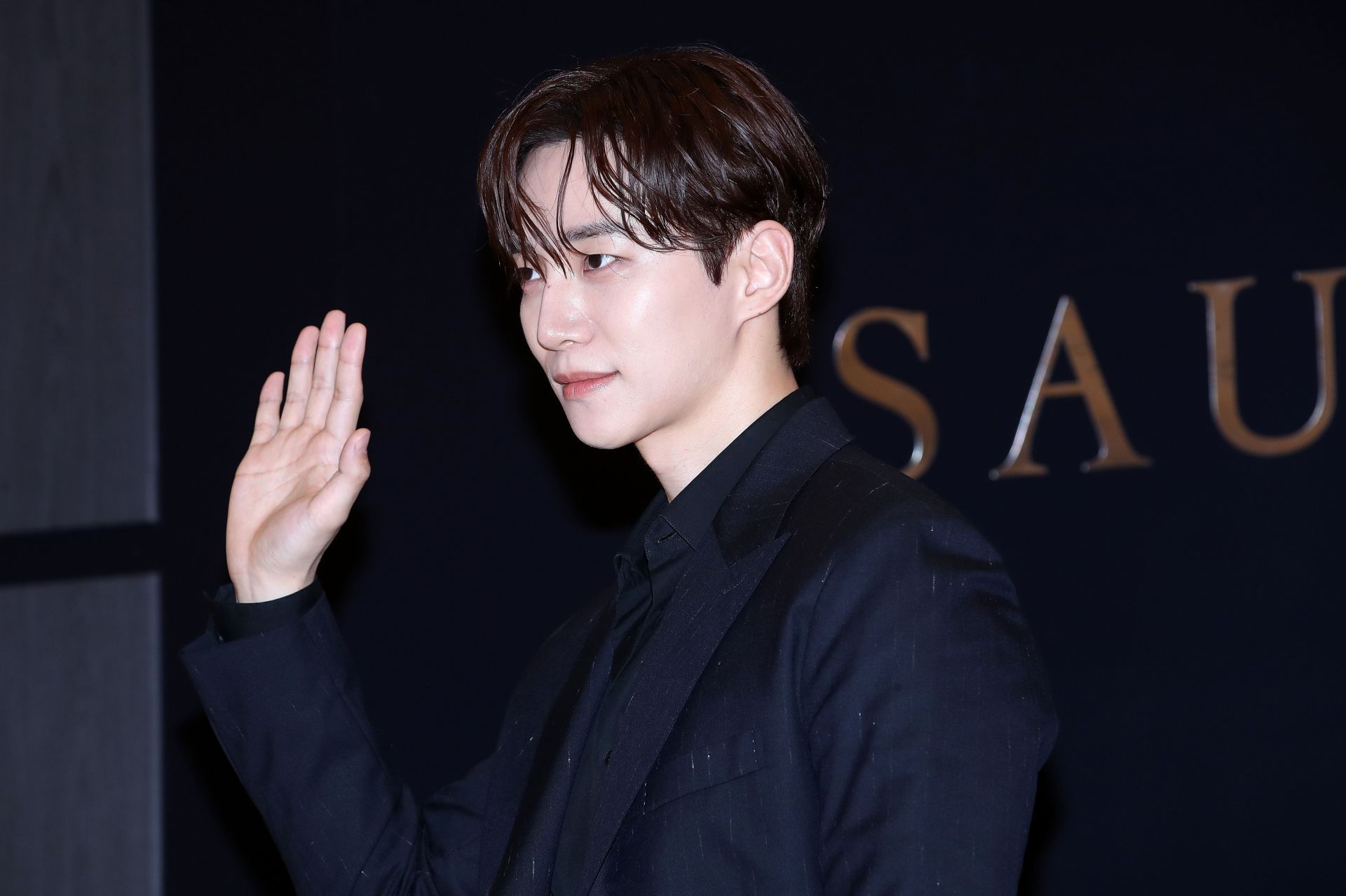 Lee Jun-Ho aka Junho of South Korean boy band 2PM poses for media at the Dior Beauty &#039;Sauvage&#039; pop-up store opening at Lotte World Mall in Seoul, South Korea | Image via: Getty