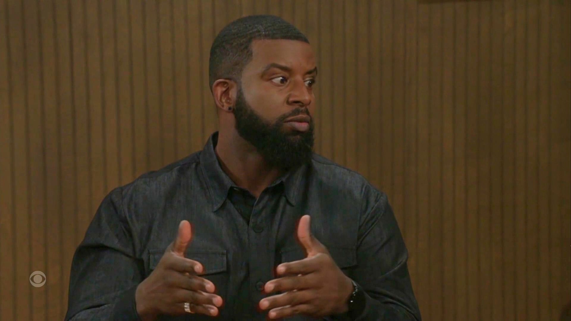 Beyond the Gates: Randy tells his cousin Hayley, he has her back | Image: CBS