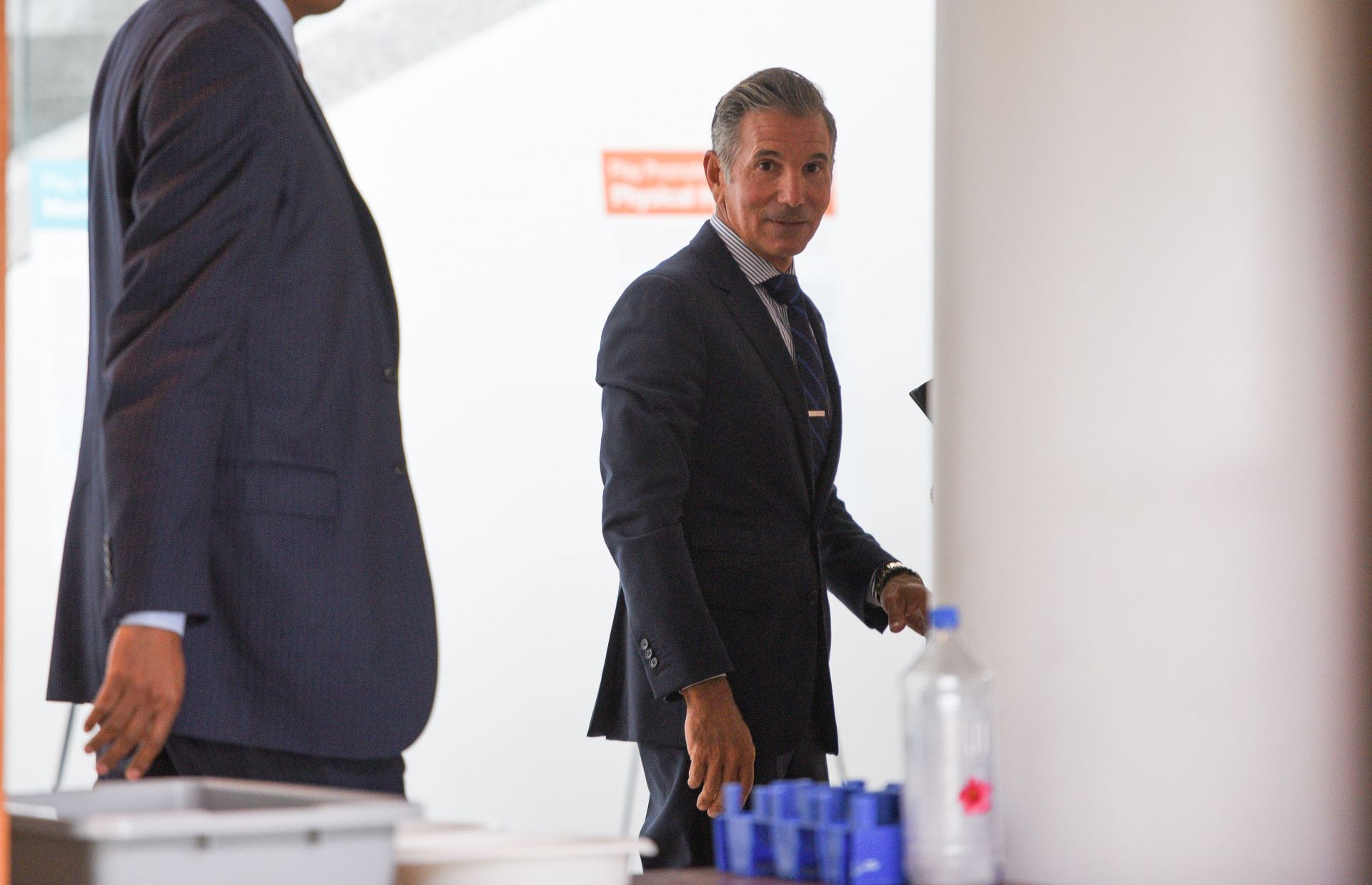 BOSTON, MA- AUGUST 27, 2019:  Mossimo Giannulli arrives at Moakley Federal Courthouse  on August 27, 2019 (Staff Photo By Faith Ninivaggi/Boston Herald/ Media News Group) - Source: Getty