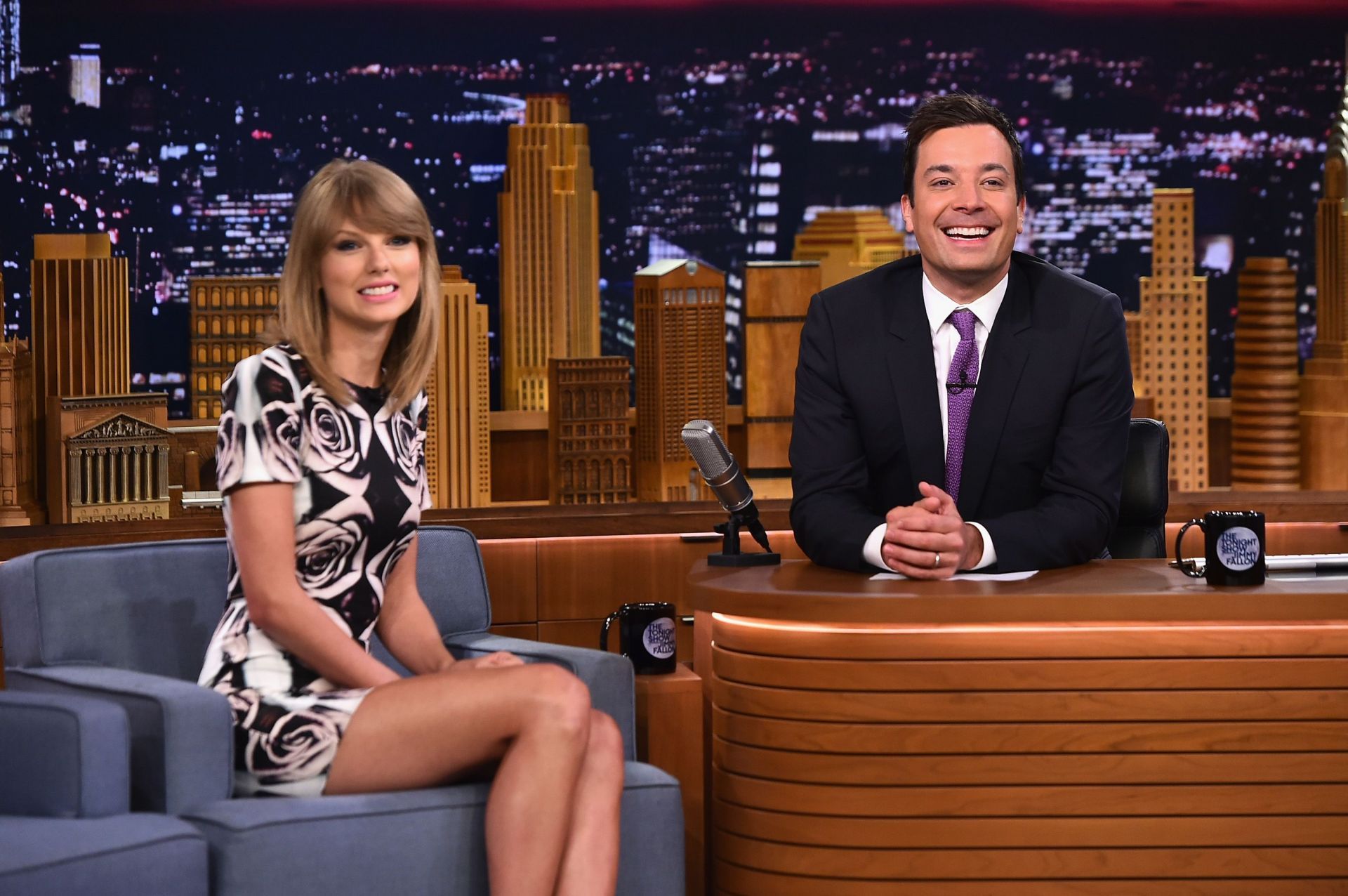 Taylor Swift Visits &quot;The Tonight Show Starring Jimmy Fallon&quot; - Source: Getty