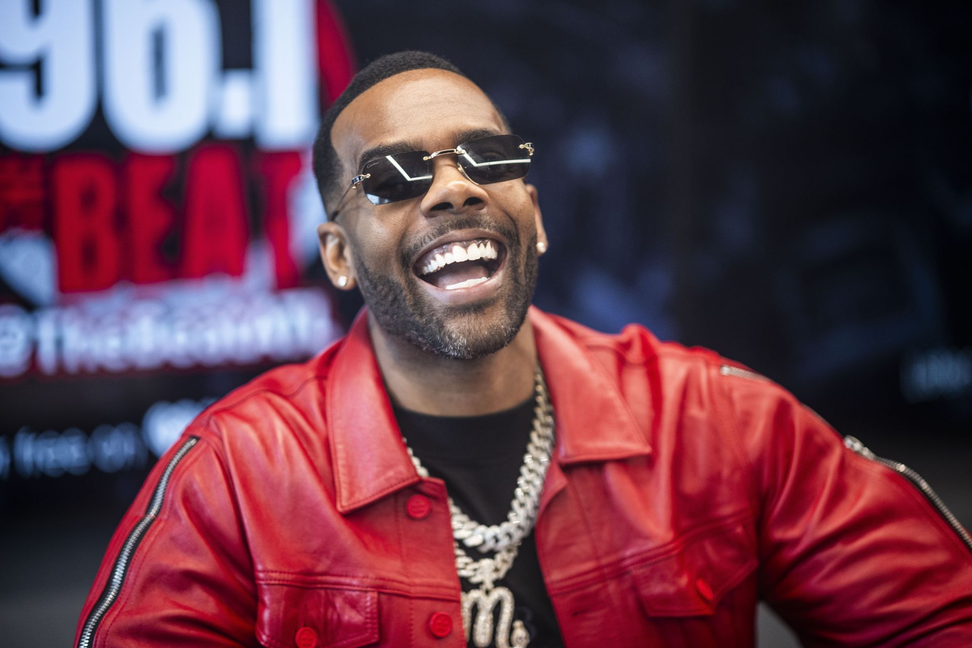 Mario Visits The Baller Alert Show With Ferrari Simmons &amp; BT - Source: Getty