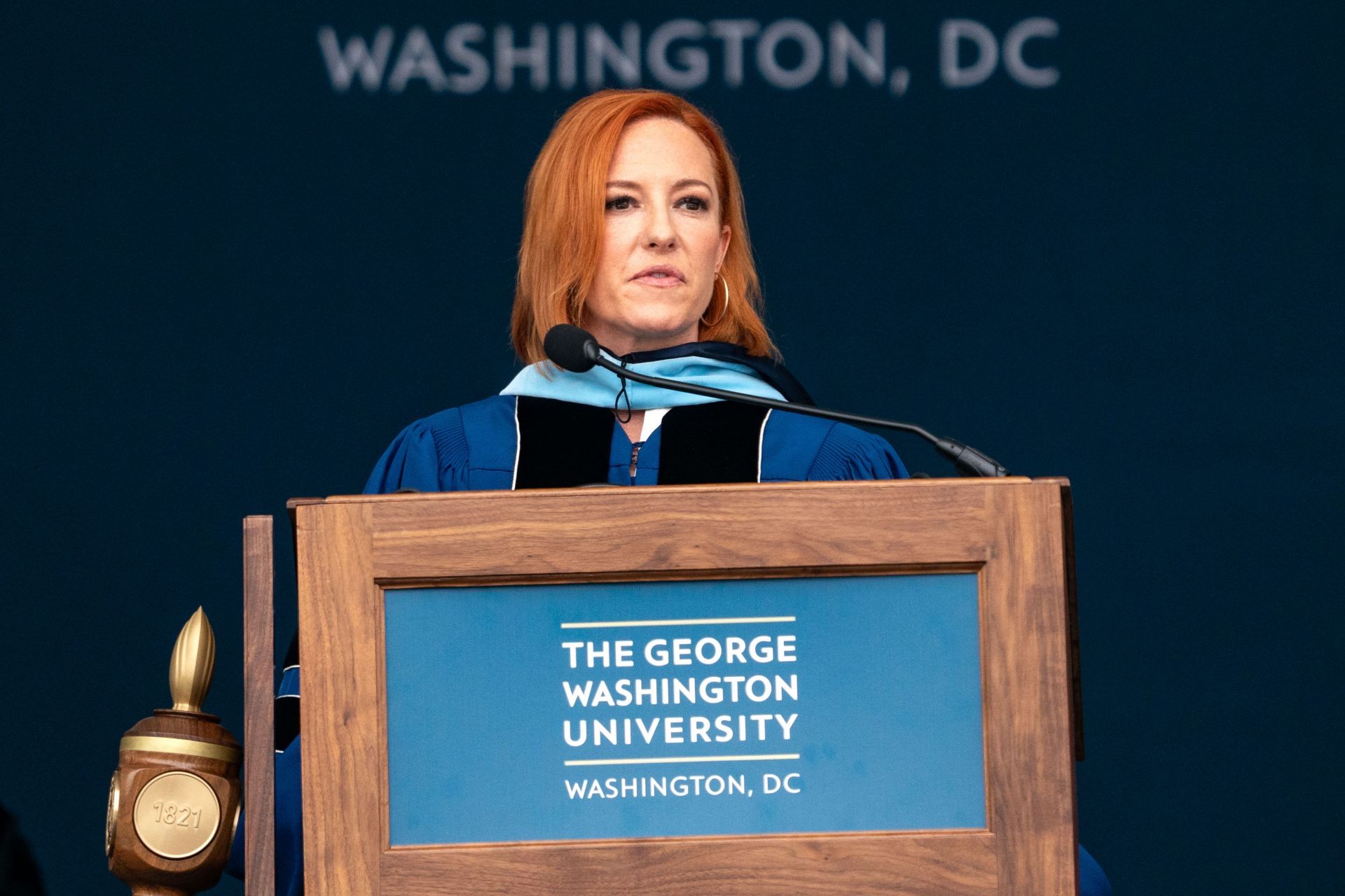 George Washington University Holds Commencement Ceremony On National Mall - Source: Getty