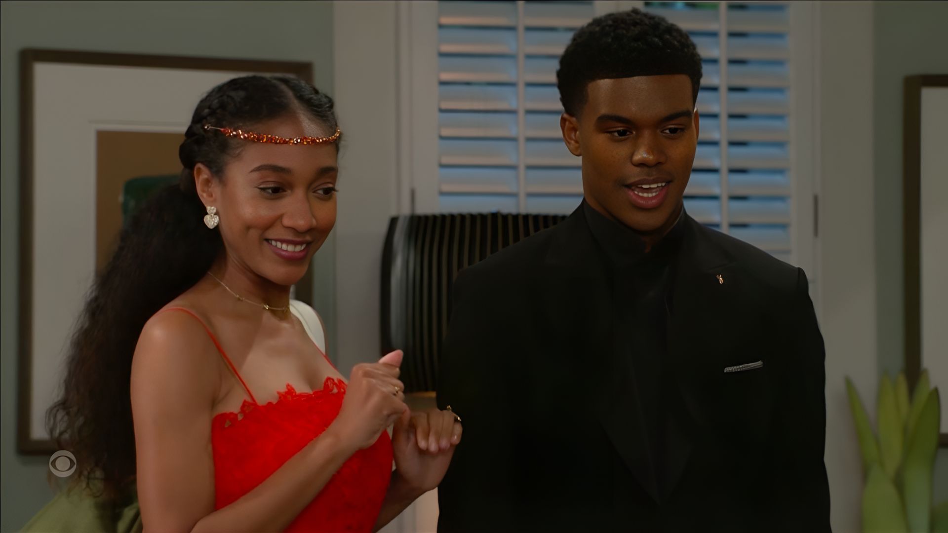 Samantha and Tyrell were glad their dad renewed their vows on Beyond the Gates, but they&#039;d be worried if they knew how quickly Smitty fast-tracked the insta-reunion | Image: CBS