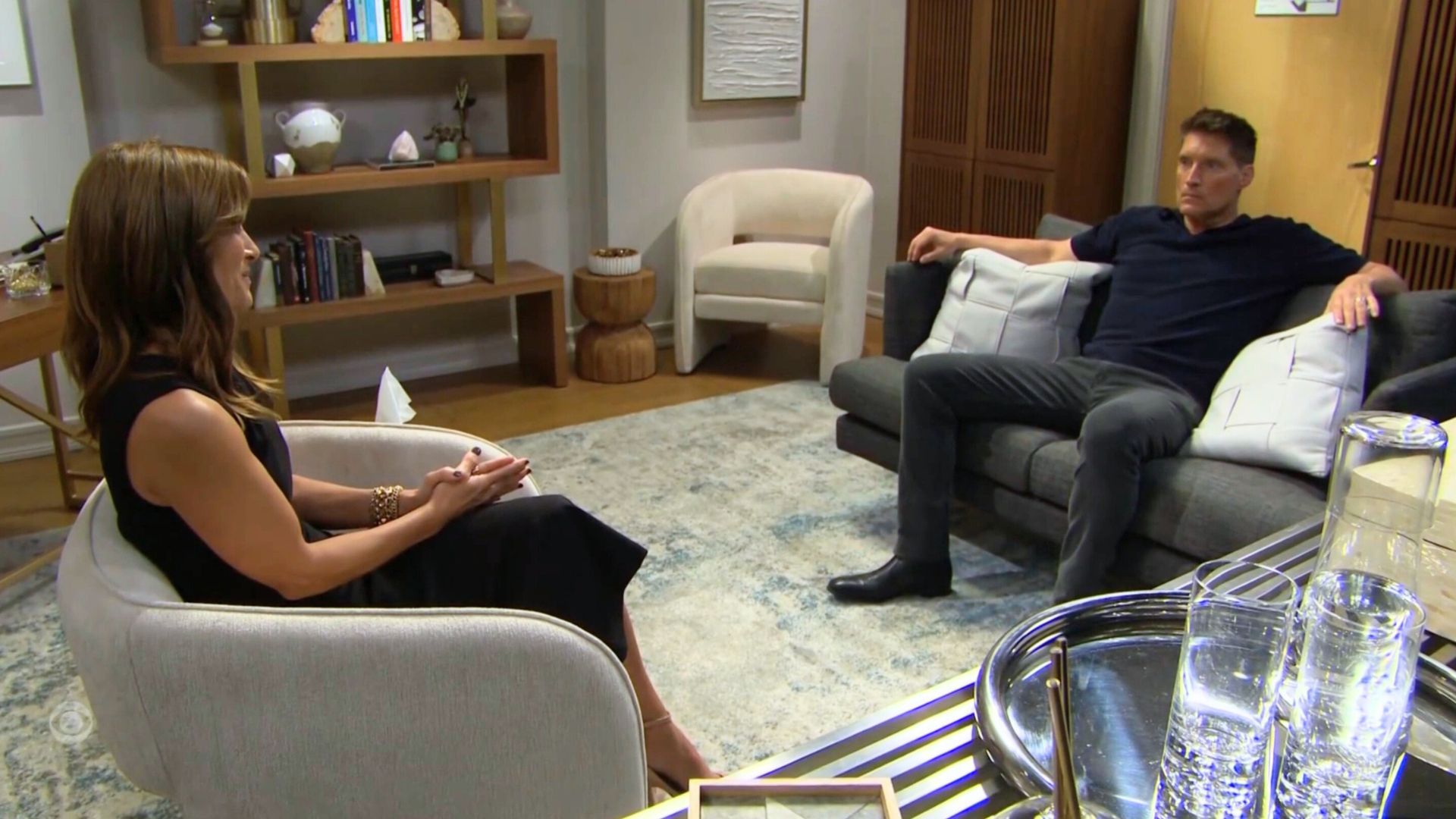 Deacon is growing too attached to Taylor on The Bold and the Beautiful | Image: CBS
