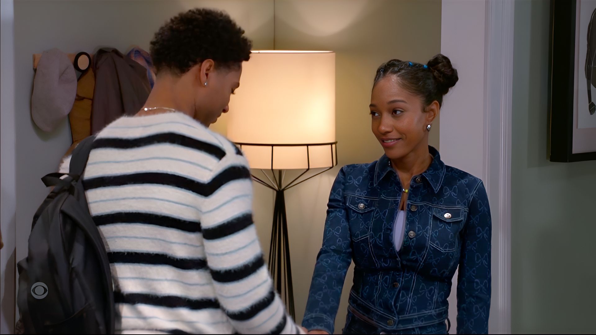 After listening to Kat, Samantha was ready to trade in the Big V for the Big O Beyond the Gates | Image: CBS