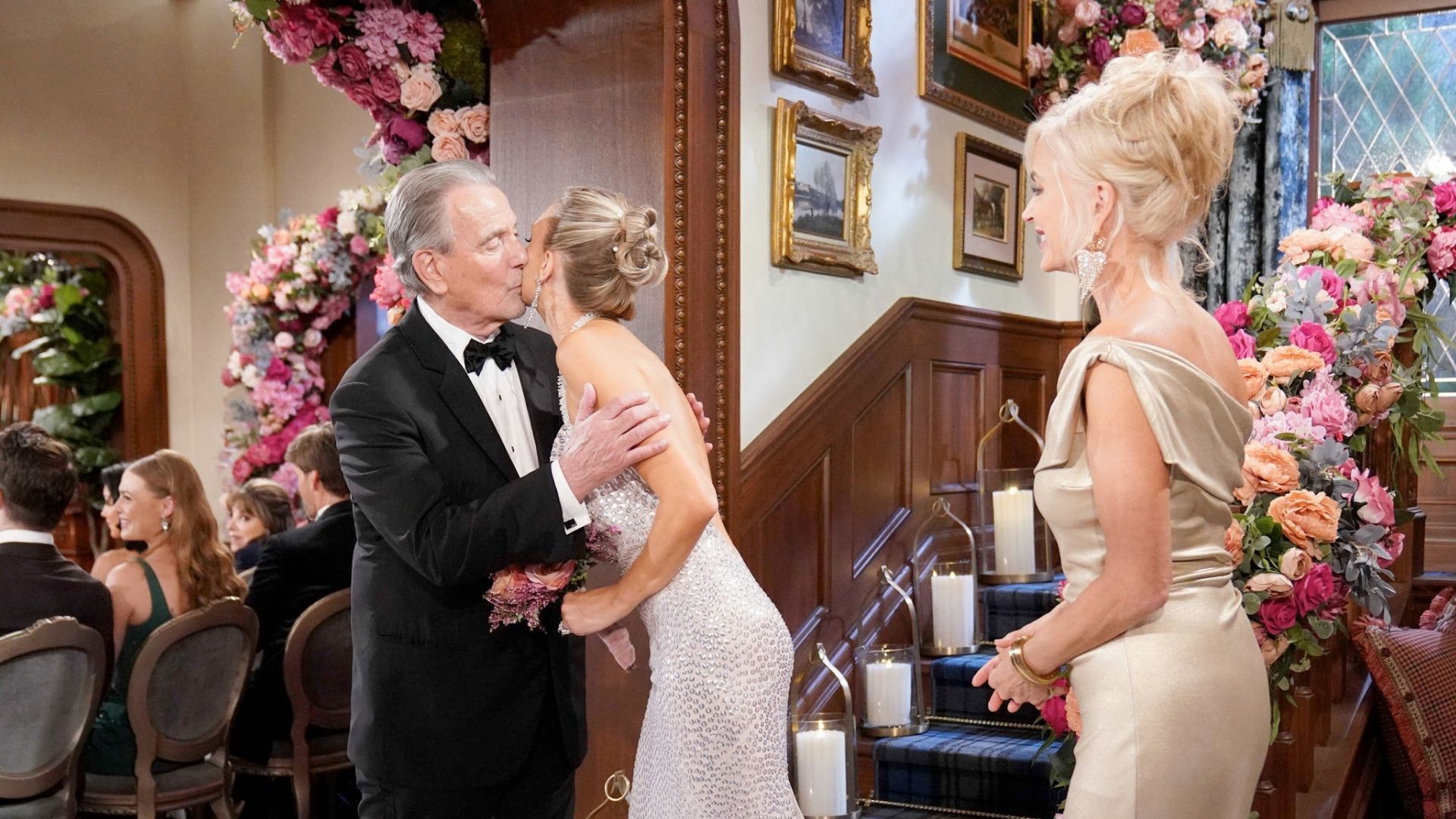 Victor (Eric Braeden), Abby (Melissa Ordway), and Ashley (Eileen Davidson) on The Young and the Restless | Image: JPI