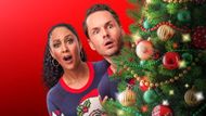 Tamera Mowry in The Santa Stakeout (Image via Hallmark Channel)
