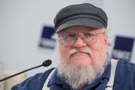 Writer And Screenwriter George R. R. Martin At Press Conference In St. Petersburg - Source: Getty