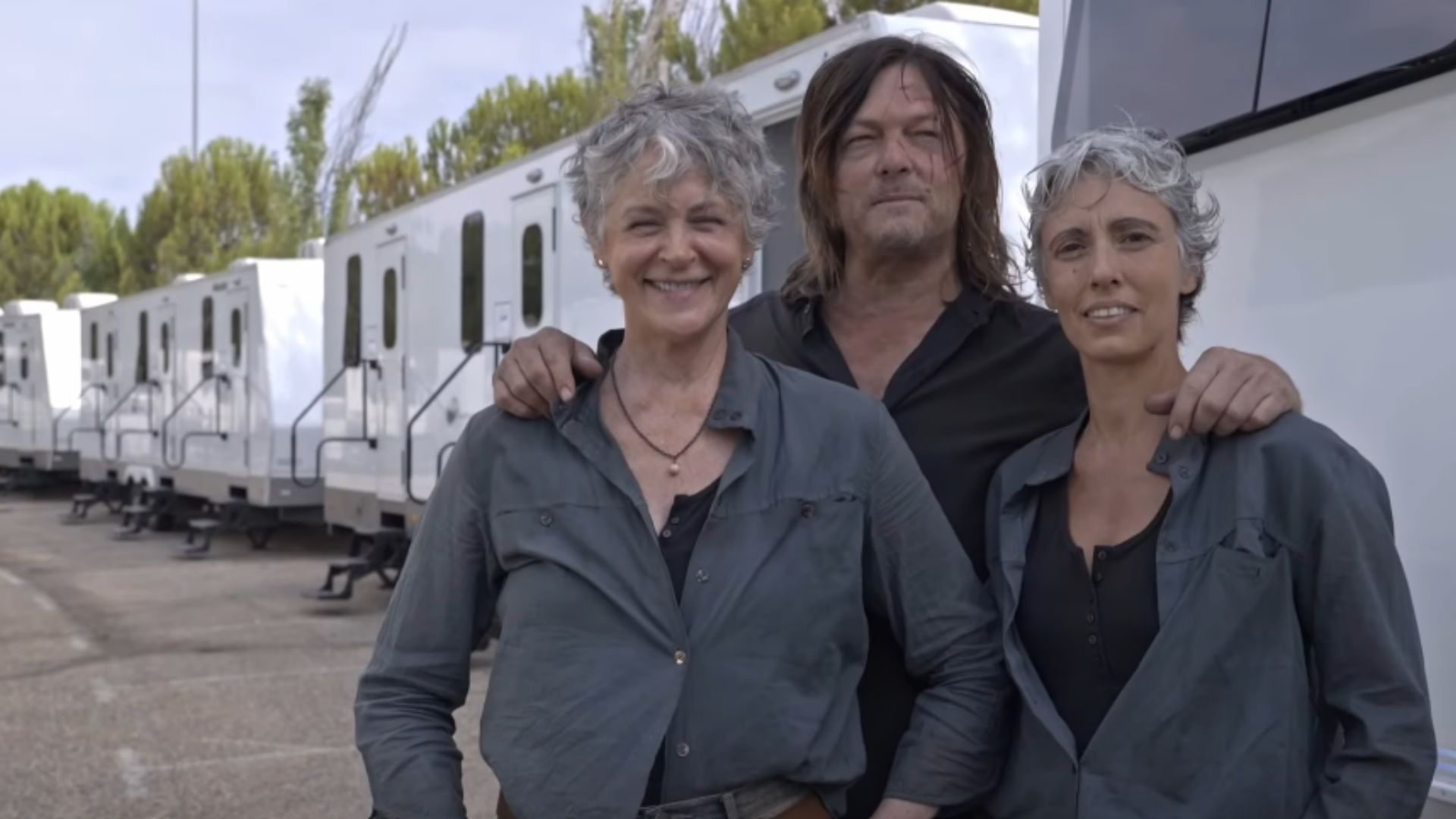 Behind the scenes footage from The Walking Dead: Daryl Dixon Season 4 (Image Via:  The Walking Dead, YouTube)