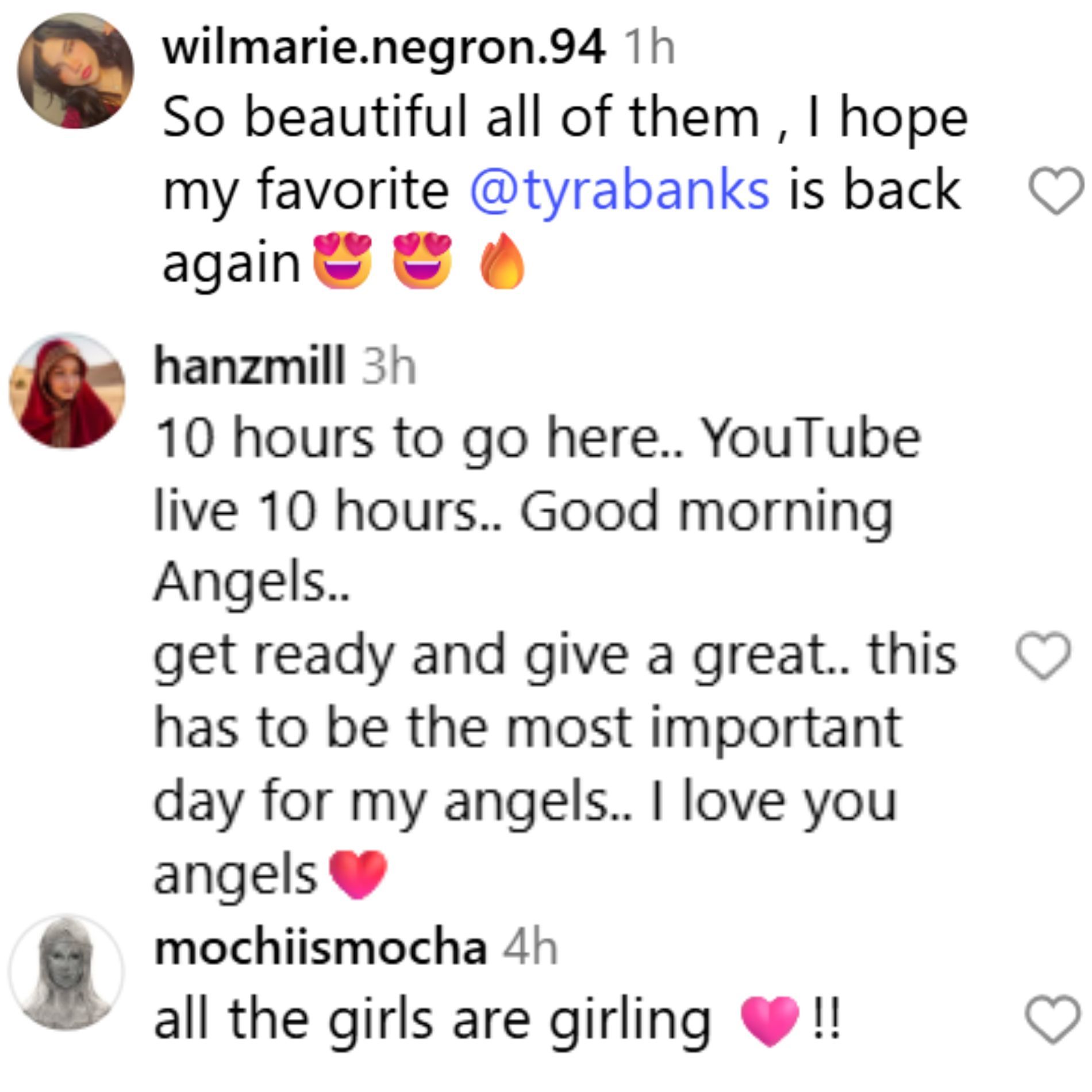 Fans react to VS&#039;s post. (Image via Instagram/@victoriassecret)