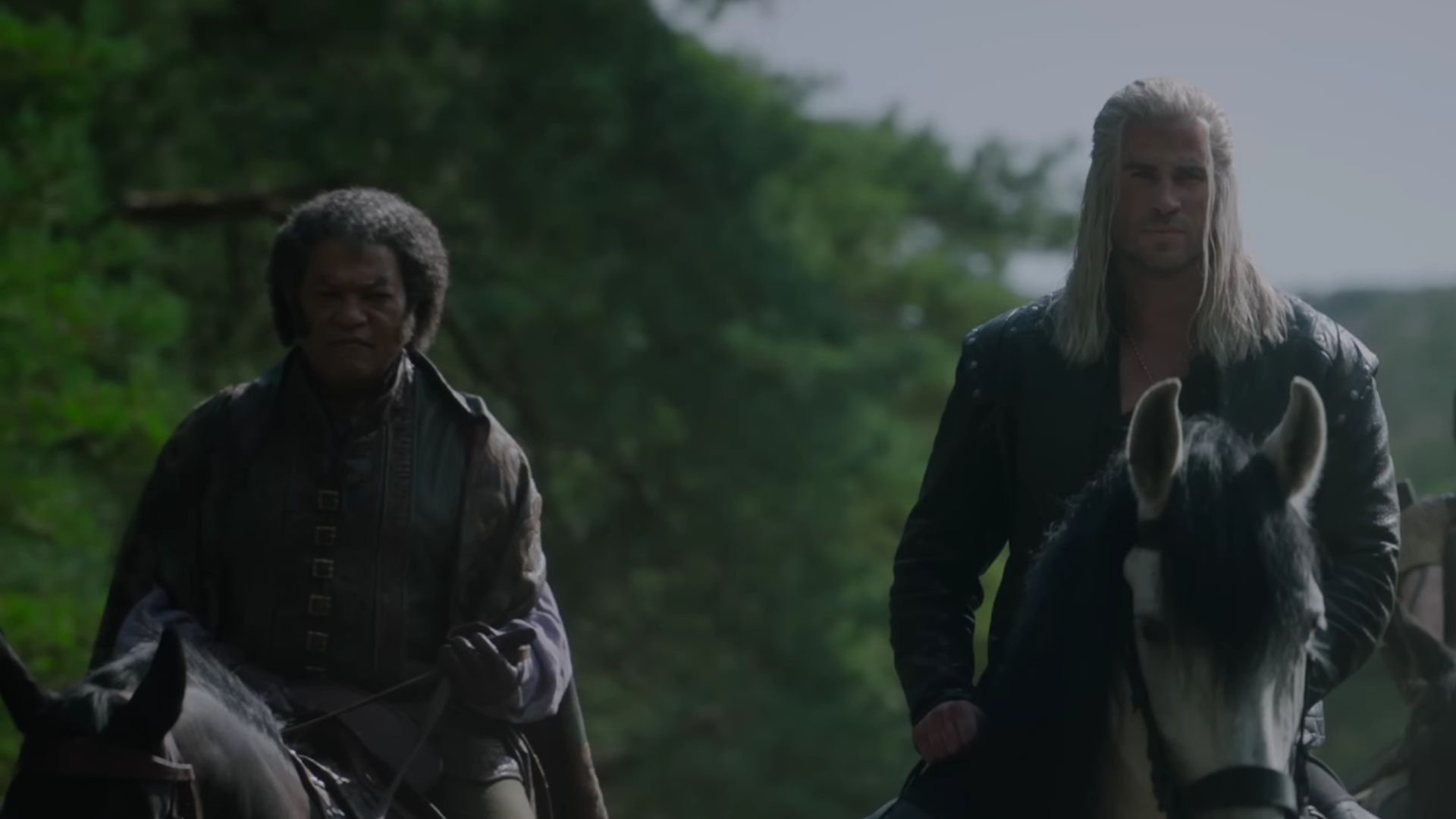 Geralt and Regis (Screenshot from YouTube/@Netflix)