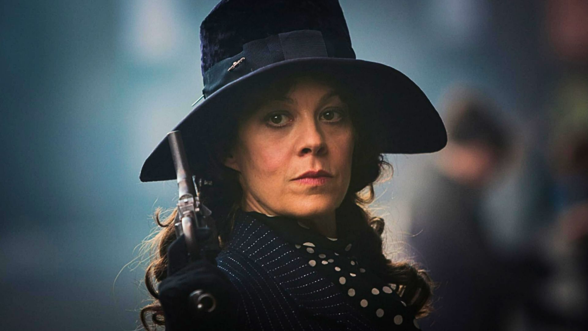 Helen McCrory as Polly in Peaky Blinders (Image via BBC) 