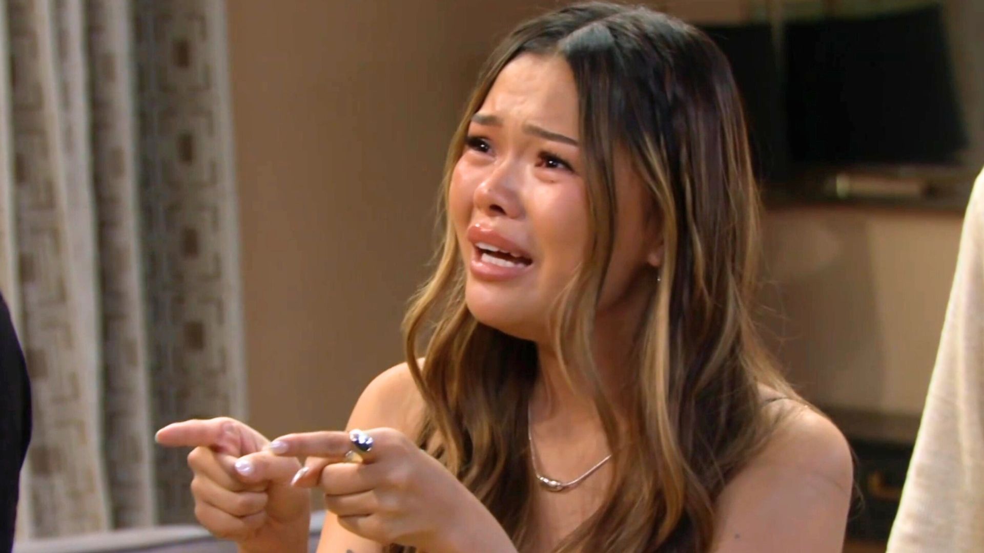 Lisa Yamada as Luna on The Bold and the Beautiful | Image: CBS