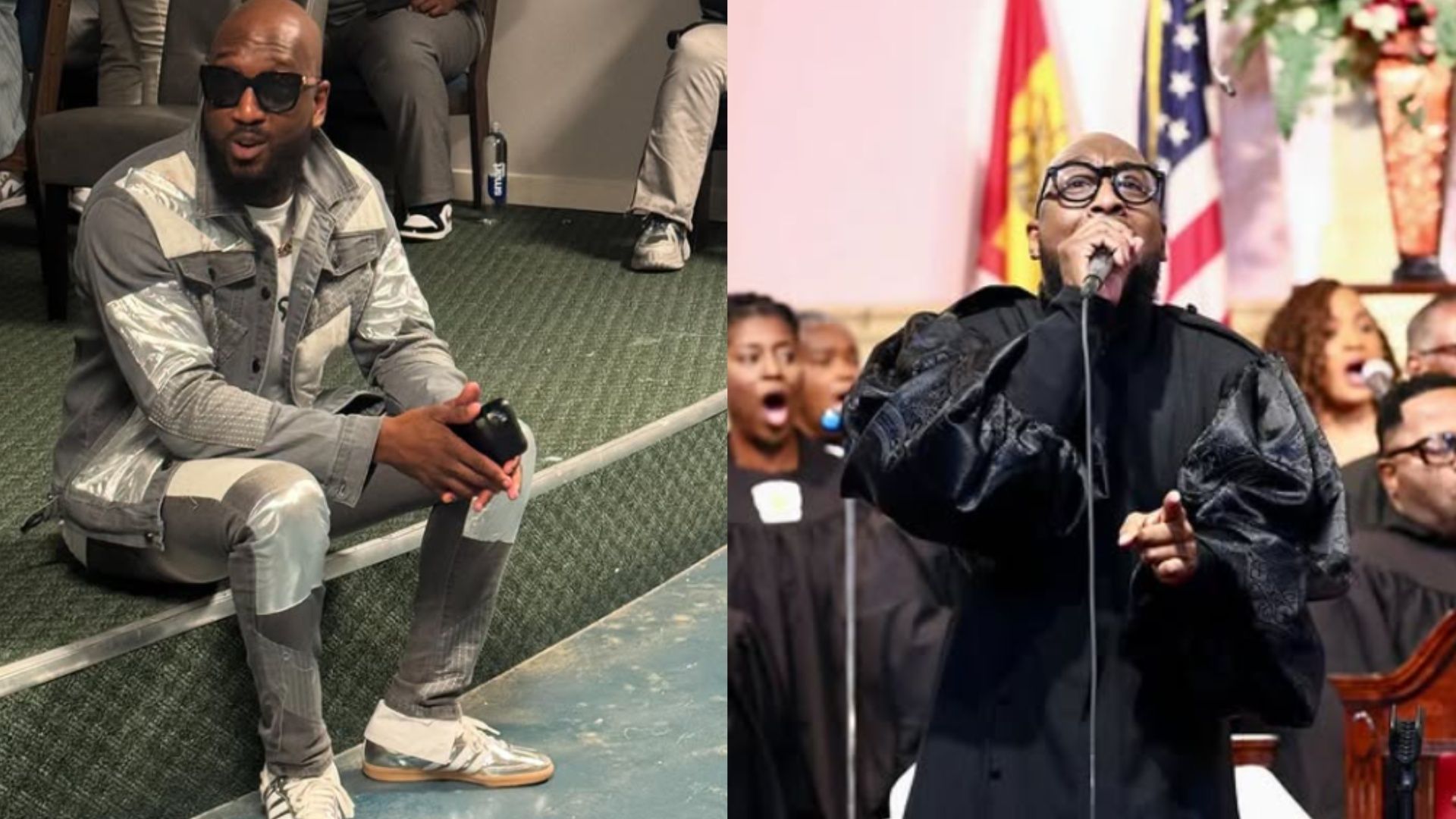 Patrick Riddick is a gospel artist. (Image via Instagram/ patrickriddicklive)